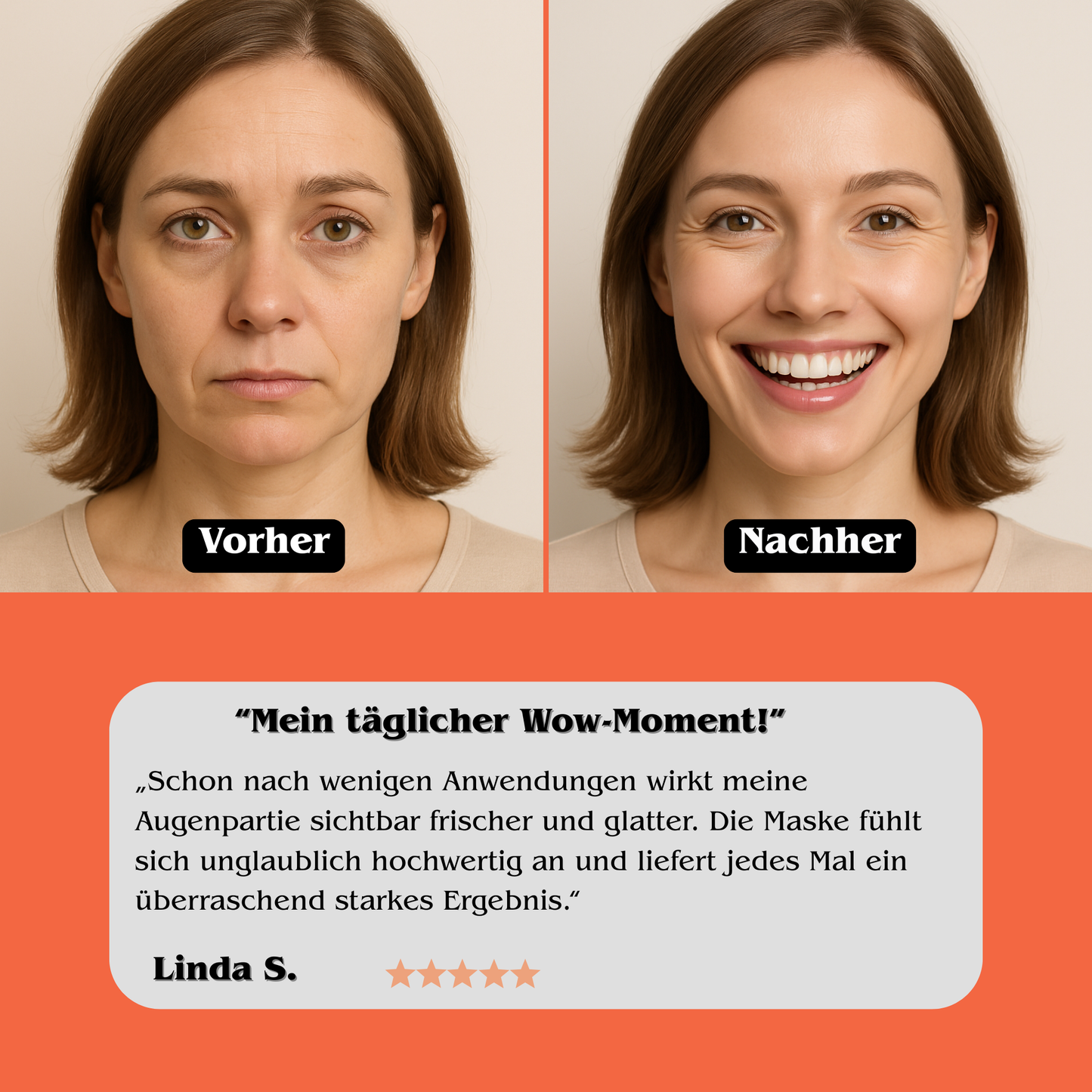 Luminara - Anti-Falten, Augenpflege & Entspannung für müde Augen